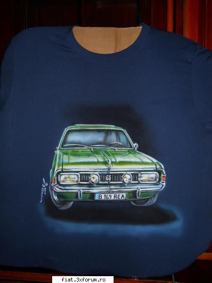 Vand tricouri aerografate - Opel Rekord Commodore - Anunturi