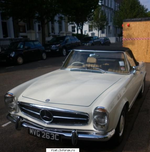 Vazute in cartier! - Un Mercedes "Pagoda" - Classic corner