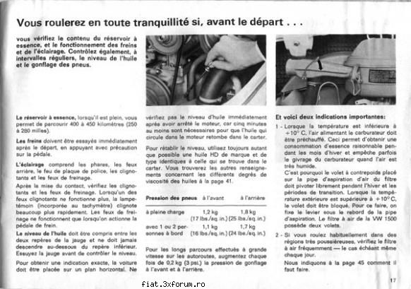Vind manual vw 1300 - fietzelu - Anunturi