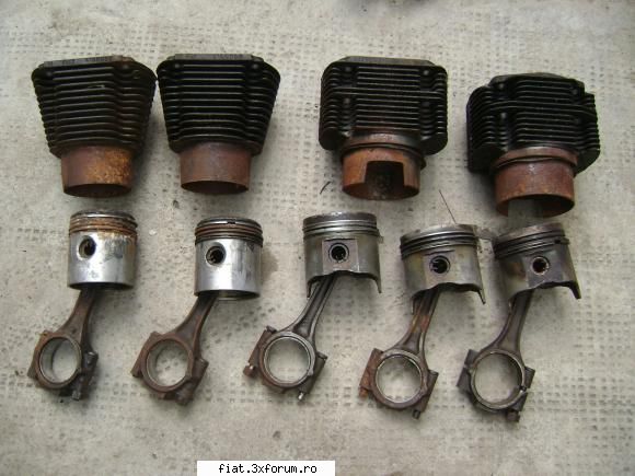 Vind piese fiat si nu numai - seturi folosite fiat 500F si fiat 126 bis - Bursa