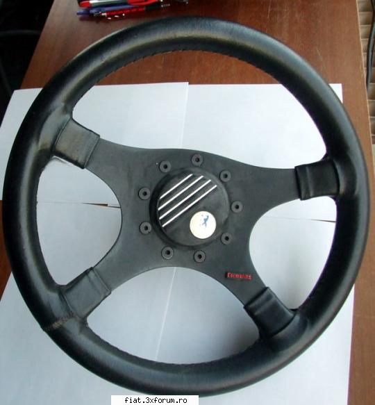 Vind volan sport - Vind una bucata volan sport, metal si piele - Bursa