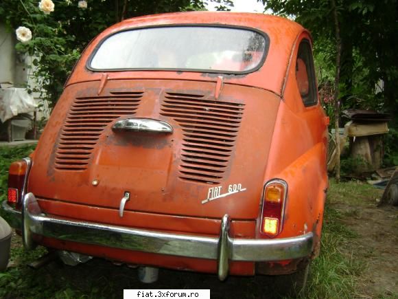 Zastava 750 in curs de reconditionare ;) - un spate mult mai fericit dar totusi ii mai este - Alte marci