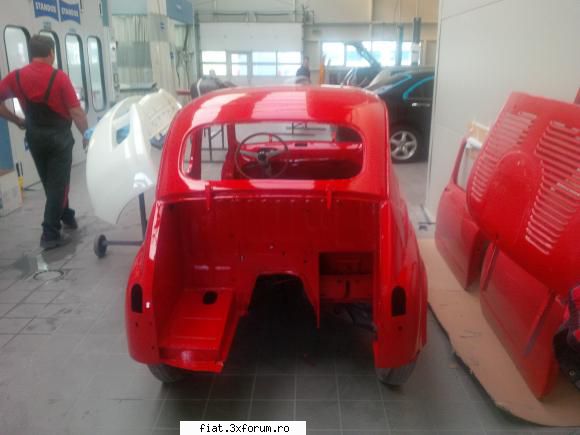 a inceput sa prinda viata - Deja m-am apucat sa sablez rotile - Club Fiat 500 & 600