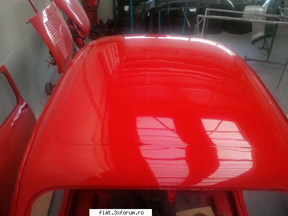 a inceput sa prinda viata - si astept sa vina cercurile albe pt roti - Club Fiat 500 & 600
