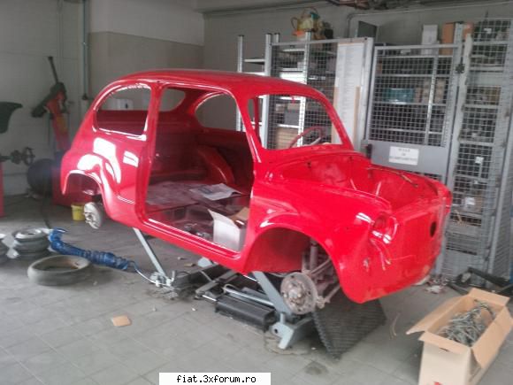 a inceput sa prinda viata - ma am putin si termin instalatia electrica - Club Fiat 500 & 600