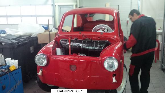 a inceput sa prinda viata - si am inceput sa il fardezzzzz :D - Club Fiat 500 & 600