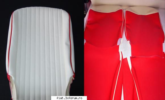 a inceput sa prinda viata - Am cumparat si alte huse pt scaune - Club Fiat 500 & 600