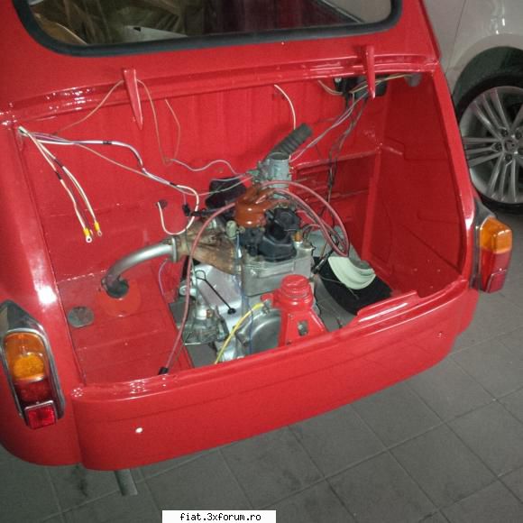a inceput sa prinda viata - Astazi am montat voinicul mai astept cateva piese - Club Fiat 500 & 600