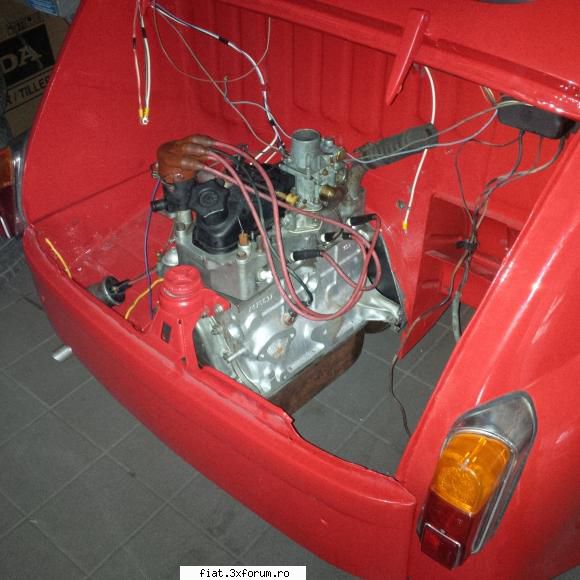 a inceput sa prinda viata - mai am de facut unele retusuri si in doua maxim - Club Fiat 500 & 600