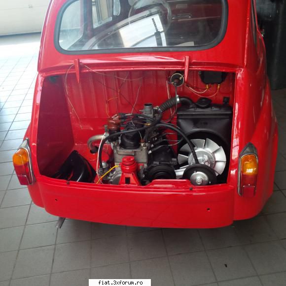 a inceput sa prinda viata - Multumesc pentru sugestie. Ieri am pornit piticul - Club Fiat 500 & 600