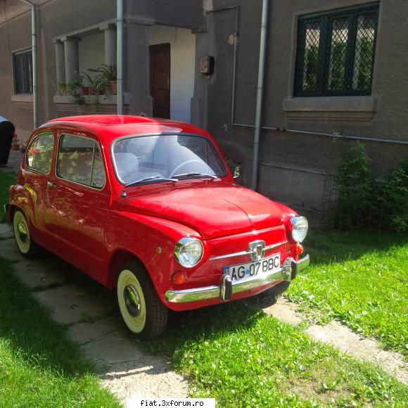 a inceput sa prinda viata - mai sunt cateva lucruri de facut dar - Club Fiat 500 & 600