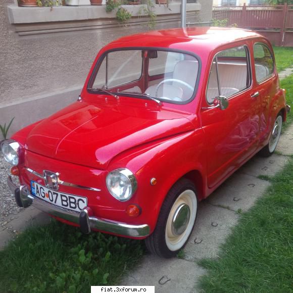 a inceput sa prinda viata - Multumesc inca o data pentru aprecieri - Club Fiat 500 & 600