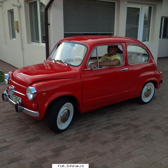 a inceput sa prinda viata - un prieten care o apreciaza - Club Fiat 500 & 600