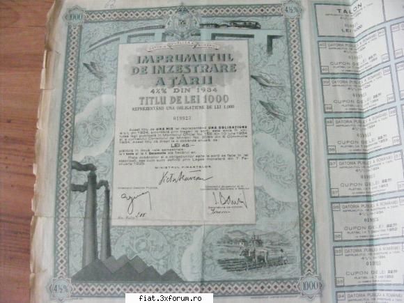 actiuni, obligatiunii, titluri la purtator si reclame vechi - evolio - Classic corner