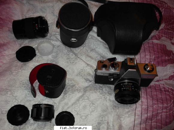 aparat foto SLR PRAKTICA , teleobiectiv, teleconverter 3X, filet M42 - vand Praktica Super TL - Classic corner