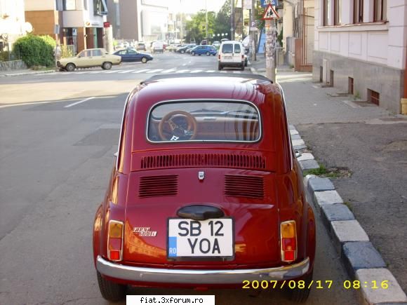 buburuza 500 - fundu ei frumos - Club Fiat 500 & 600