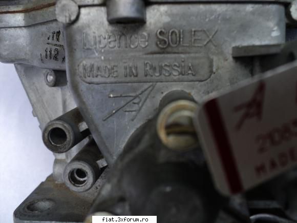carburator nou - licenta SOLEX - made in Russia perfect compatibil - Club Fiat 1800