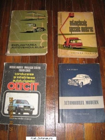 carti si albume auto de vanzare - Am de vanzare urmatoarele carti si albume auto - Bursa