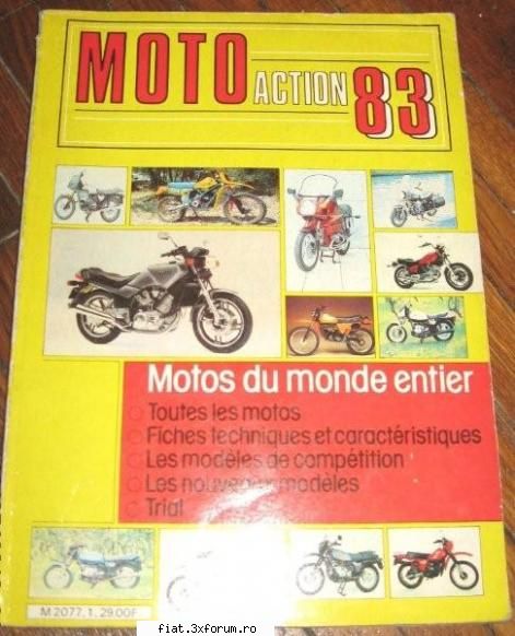 carti si albume auto de vanzare - alte doua carti de vanzare: - Salon Moto 1983 - Bursa