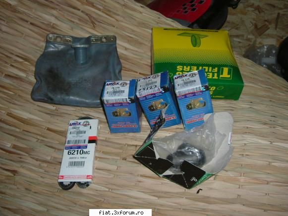 cateva piese fiat 850 - filtru, curea, cilindru frana noi...plosca( nu - Bursa