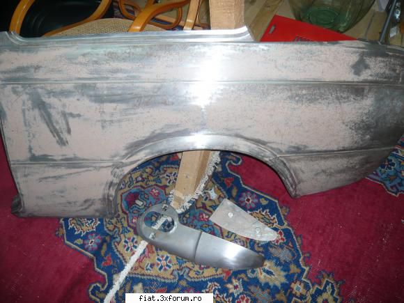 check this out ...masina mea - da am aripa noua coltar si capacu de jos - Club Fiat 850