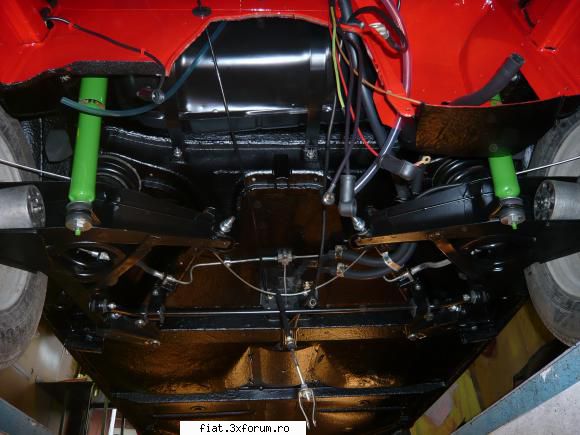 check this out ...masina mea - si antifonata vopsita la motor cbluri ambreaj - Club Fiat 850