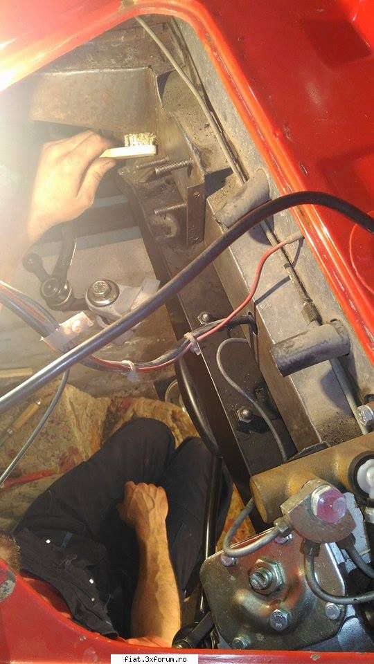 check this out ...masina mea - am inceput o mica lucrare la fiatu rosu - Club Fiat 850