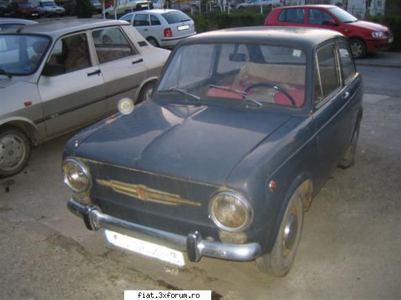 in ce hal a ajuns fostul meu fiat de o fotografie facuta inainte sa ajunga la mine fiat 850