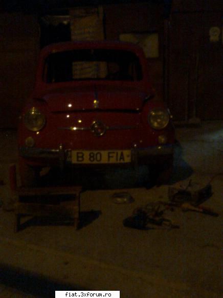 e mic si rosu dar a revenit la viata . - lorento600 - Club Fiat 500 & 600