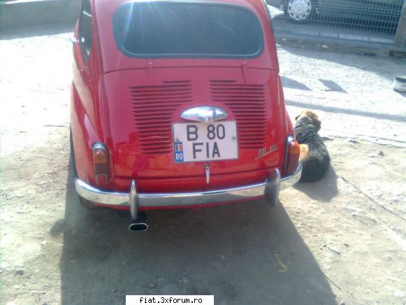 e mic si rosu dar a revenit la viata . - si cu itp valabil - Club Fiat 500 & 600