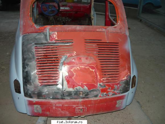 e mic si rosu dar a revenit la viata . - lorento600 - Club Fiat 500 & 600