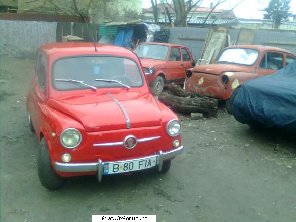 e mic si rosu dar a revenit la viata . - o iesire de primavara asteptata , o mica - Club Fiat 500 & 600