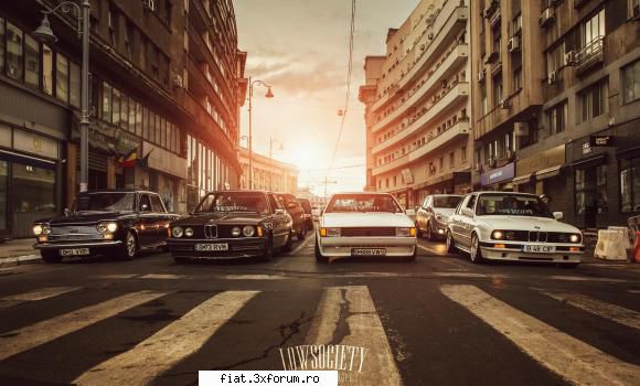 fiat 1300 `64 - si un flash-mob pe victoriei - Club Fiat 1300&1500