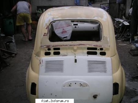 fiat 500 Part 1 - un spate frumos - Club Fiat 500 & 600