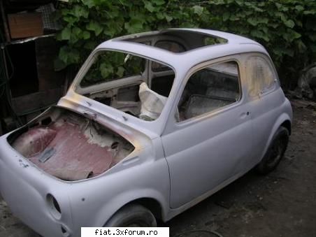 fiat 500 Part 1 - schimbare de culoare - Club Fiat 500 & 600