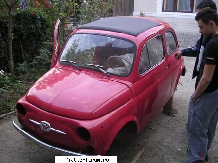 fiat 500 Part 1 - poze mai noi... intre timp am pus si ornamentul - Club Fiat 500 & 600