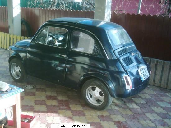 fiat 500 Part 1 - cu rotile montate - Club Fiat 500 & 600