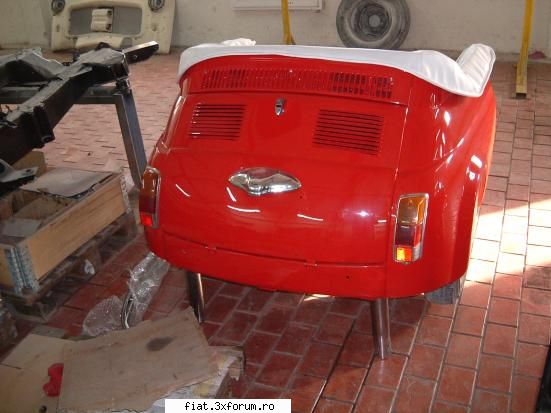 fiat 500 Part 1 - Prima canapea e deja gata - Club Fiat 500 & 600