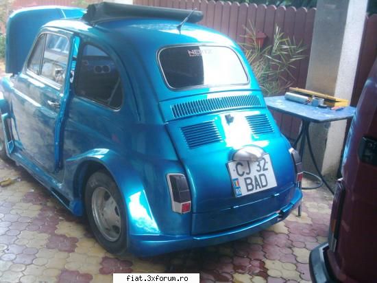 fiat 500 Part 1 - trebuie sai montez rotzile shi dupaia sai fac - Club Fiat 500 & 600