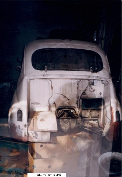 fiat 600D 1965 - urmatorul pas a fost demontarea motorului - Club Fiat 500 & 600