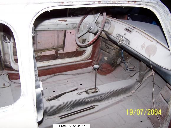 fiat 600D 1965 - Dupa aceasta a inceput restaurarea tablariei - Club Fiat 500 & 600