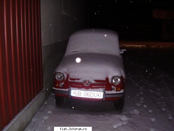 fiat 600D 1965 - prima iarna in aer liber - Club Fiat 500 & 600