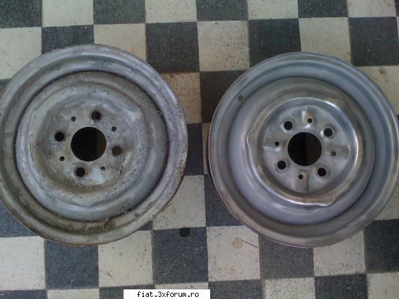 fiat - Am inceput si reconditionarea jantelor intre - Club Fiat 500 & 600