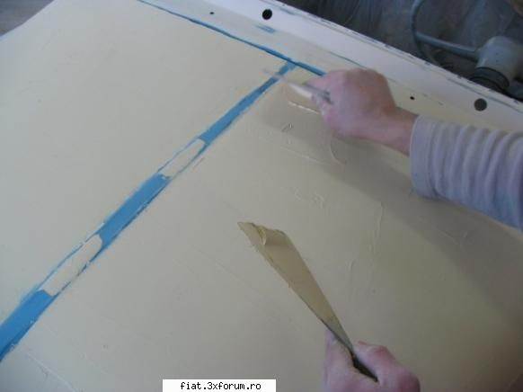 fiat 600 D - in decembria au inceput reconstructia, chituire - Club Fiat 500 & 600