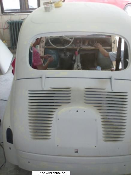 fiat 600 D - in aprilie 2008 dupa ce retusarile la caroserie - Club Fiat 500 & 600