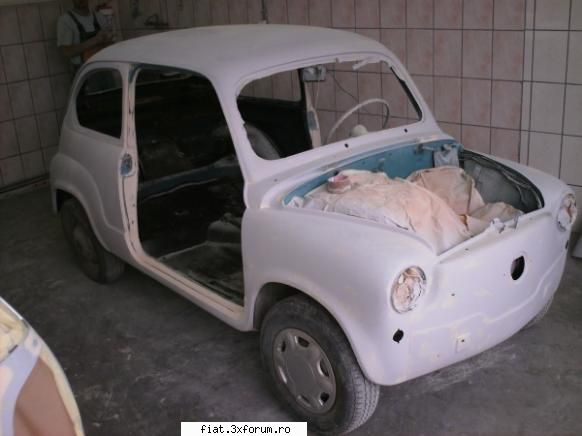 fiat 600 D - grund anticoroziv - Club Fiat 500 & 600