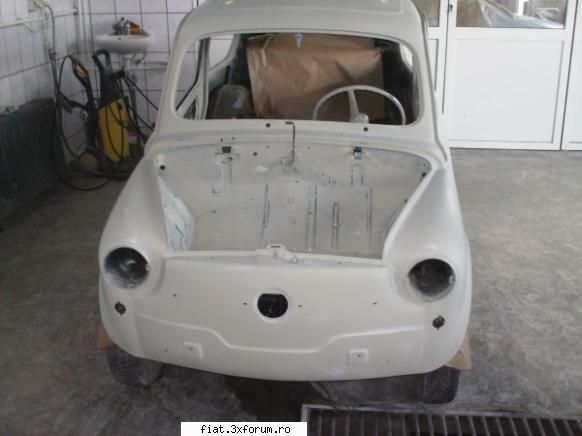 fiat 600 D - pregatire pentru vopsire - Club Fiat 500 & 600