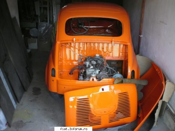 fiat 600 D - in garaj, urmeaza reparatia motorului - Club Fiat 500 & 600