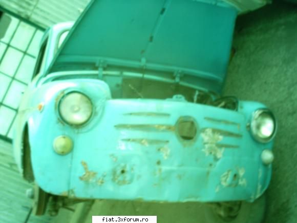 fiat 600 din 64 in restaurare - sa incep cu prima poza cam asa arata =( - Club Fiat 500 & 600