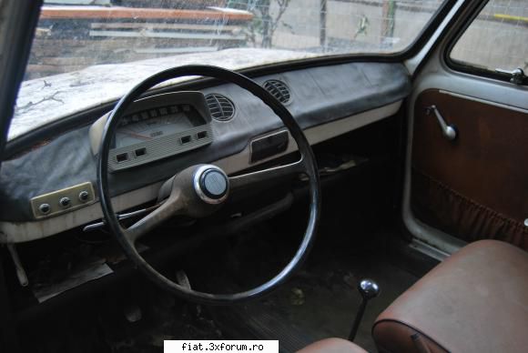 fiat 850 din 1966 pentru piese - Am gasit un fiat 850 donator din pacate radiata - Bursa